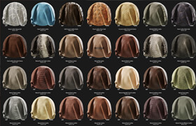 Substance Painter Substance Designer - 70 Substances - 材質