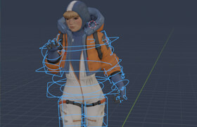 Wattson Apex Legends - Blender - 3dmodel  ?