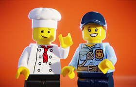 MecaFace by Mecabricks - Blender 樂高風格人臉添加工具