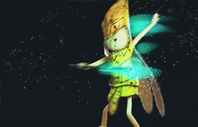 UNHIDE School - Personagem 3D para Animac?a?o - Hangry