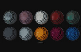 Artstation - High Quality Smart Material Pack 02 - 材質