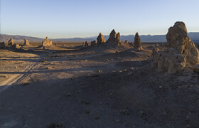 PhotoBash - Trona Pinnacles
