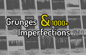 Artstation - 1000+Grunge and Surface Imperfections Vol.1 - 材質(zhì)
