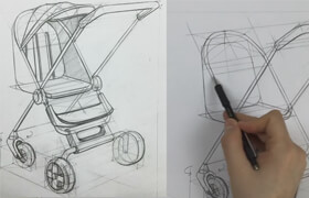 Udemy - Pencil Drawing Product Drawing Design with Perspective