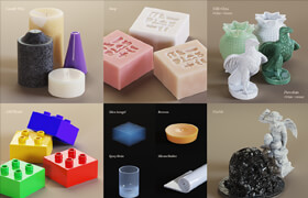 New Plastic - SSS Pack for Cinema 4D Octane - 材質(zhì)