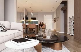 3D Interior Apartment 62 Scene File 3dsmax By TuongNguyenDuy? Free Download