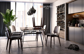 CR  MODELO 3D SKP Chare by B8studio  ?