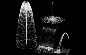 liquid water fountain