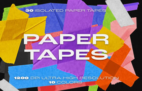 Creativemarket - Paper Tapes vol. 1 by Joseph Chernashki Joseph Chernashki