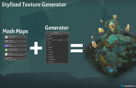 Artstation - Stylized Texture Generator for Substance Painter - 軟件