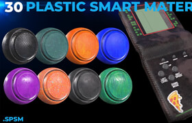 Artstation - 30 Plastic Smart Material - 材質(zhì)貼圖