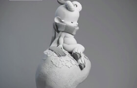 Domestika - Professional Modelling of 3D Cartoon Characters (Spanish Audio + Subs Embedded)