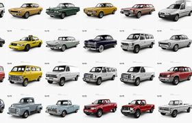 135輛Ford福特汽車模型合集