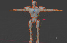 Udemy - Robot Character Rigging Ultimate Blender 2.8 3D Modeling