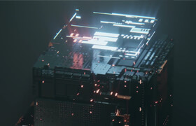 Skillshare - Animate a 3D futuristic cuboid in Blender by Rany Bechara