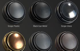 Artstation - Gun Smart Materials Pack Vol.2 Stefan Engdahl - 材質(zhì)