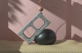 Domestika - Composición still life 3D