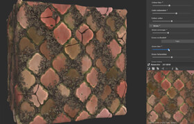 Oday Abuzaeed - Stylized Bricks Generator - Substance風格化磚紋材質生成器