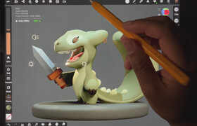 Udemy - 3D Character Modeling Tutorial in Nomad Sculpt