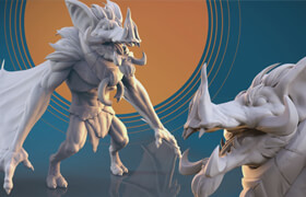 Pluralsight - Zbrush游戲生物雕刻建模教程