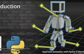 Udemy - 使用 Python 和 Blender的關鍵幀動畫教程