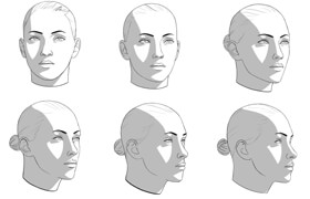 An Artists Reference Guide To Lighting The Face - book  ?