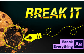 Break It! - After Effects 中模擬物體破碎插件