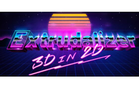 Extrudalizer - After Effects 形狀拉伸擠出插件