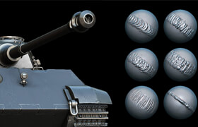 Artstation - Cutted metal and Welding Brushes for Zbrush    ?