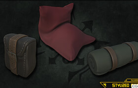 Artstation - (AIG) Alchemic Iron Games - Stylized Fabric - Smart Materials - 材質(zhì)