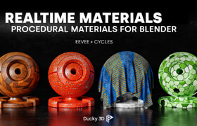 Realtime Materials - Blender 材質(zhì)預(yù)設(shè)