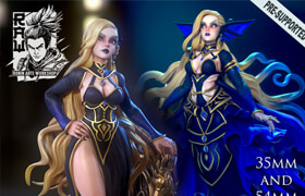 Delea - Shapeshifting Mermaid Infiltrator - Hestia 3D Print Model