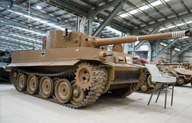 Artstation - Fotoref - German Tiger Tank - 參考照片