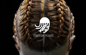 Medusa Nodes - Blender 的程序性頭發(fā)創(chuàng)建系統(tǒng)