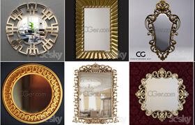3dsky free - Decoration Mirror 鏡子 - p3