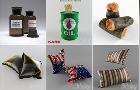 3dsky free - Decoration Other decorative objects 裝飾品 - p1