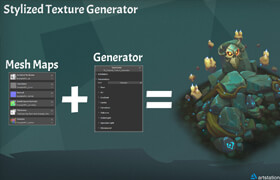 Artstation - Stylized Texture Generator for Substance Painter Remastered - 材質(zhì)