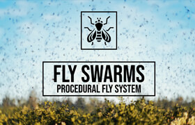 Fly Swarm - Blender 逼真的程序蜂群系統(tǒng)