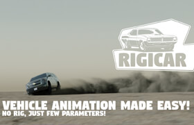 Rigicar - Blender車輛動畫插件