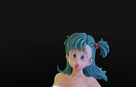 Cgtrader - BULMA TOPLESS 3D print model