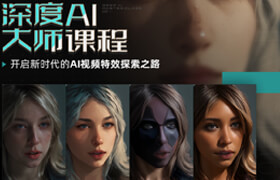 【正版】【大師】深度AI大師課程：開啟新時代的AI視頻特效探索