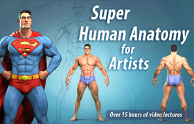 Artstation - Super Human Anatomy for Artists Course  ?