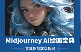 【正版】【大師】Midjourney AI繪畫寶典（零基礎(chǔ)到高級教程）