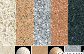 ?Textures Stone Quartz Agglomerated Set