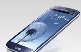 三星galaxys3手機模型