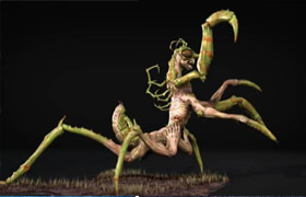 Digital Tutors - 在 ZBrush 和 3ds Max 創(chuàng)建一個用于游戲的怪物殺手