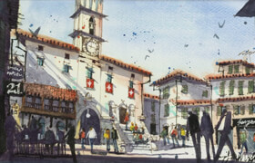 Skillshare -James Richards-Travel Sketching Essentials Capture the Light!