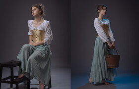 Artstation - Howard Lyon - Sarah Classical Beauty References pack - 參考照片