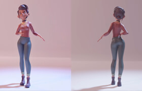 Udemy - NEW. All in one Blender Character creation for beginners