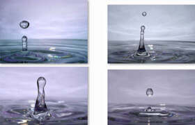 designtnt 水花，水滴貼圖紋理合集